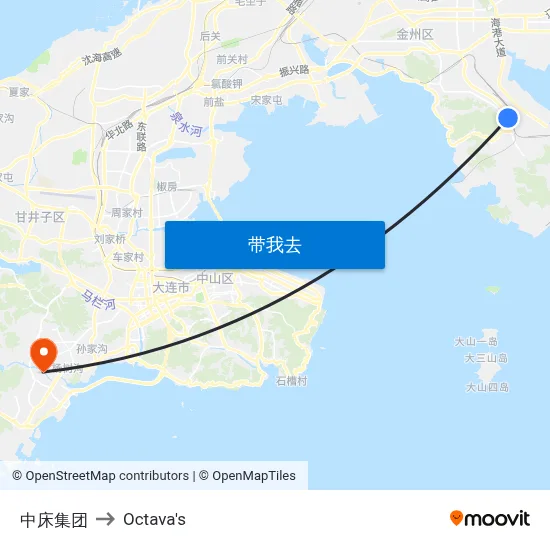 中床集团 to Octava's map