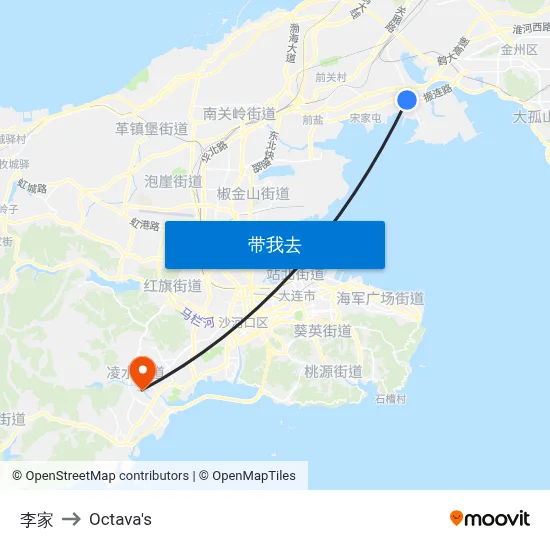 李家 to Octava's map
