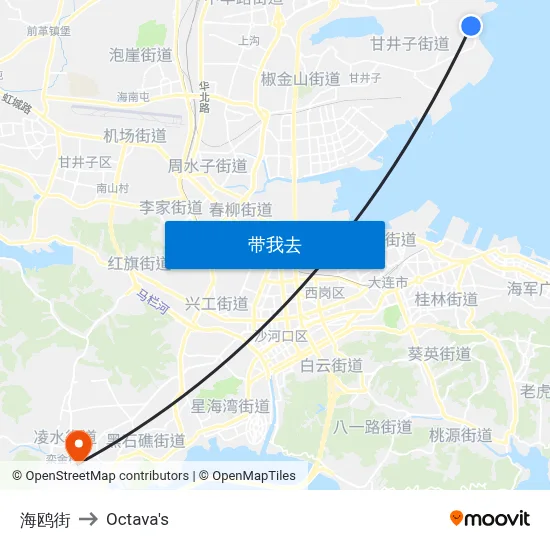 海鸥街 to Octava's map