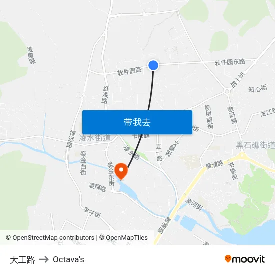 大工路 to Octava's map