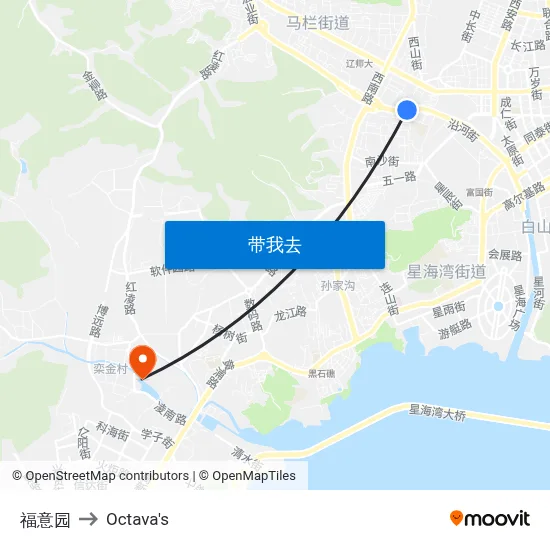 福意园 to Octava's map