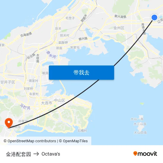 金港配套园 to Octava's map