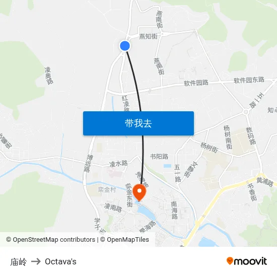 庙岭 to Octava's map