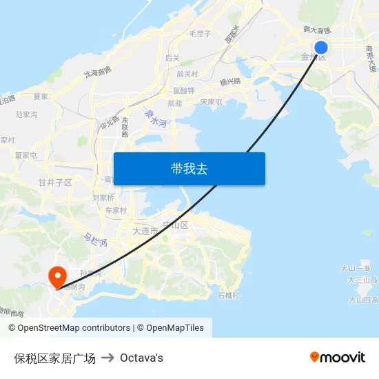 保税区家居广场 to Octava's map