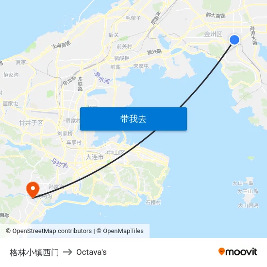 格林小镇西门 to Octava's map