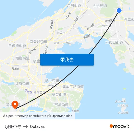 职业中专 to Octava's map