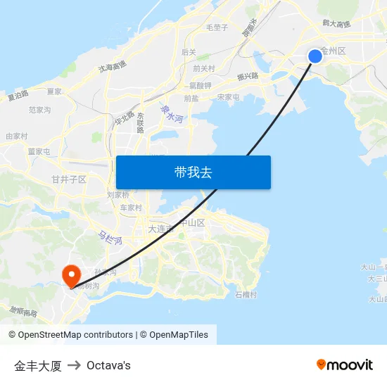 金丰大厦 to Octava's map