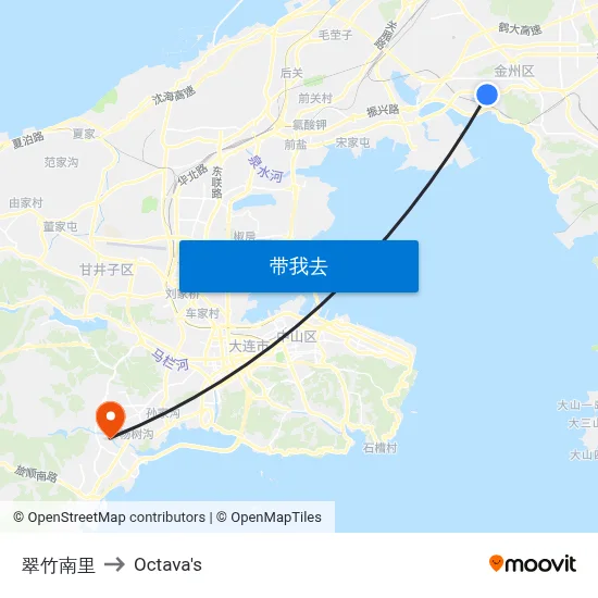 翠竹南里 to Octava's map