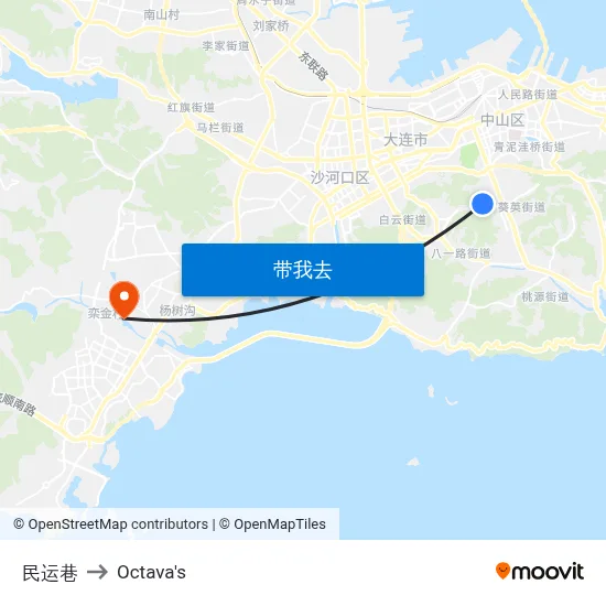 民运巷 to Octava's map