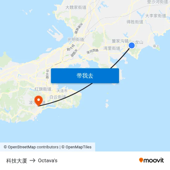 科技大厦 to Octava's map