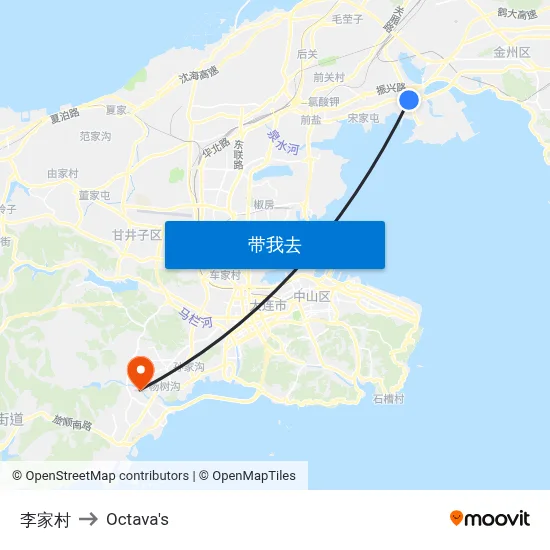 李家村 to Octava's map