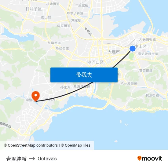 青泥洼桥 to Octava's map