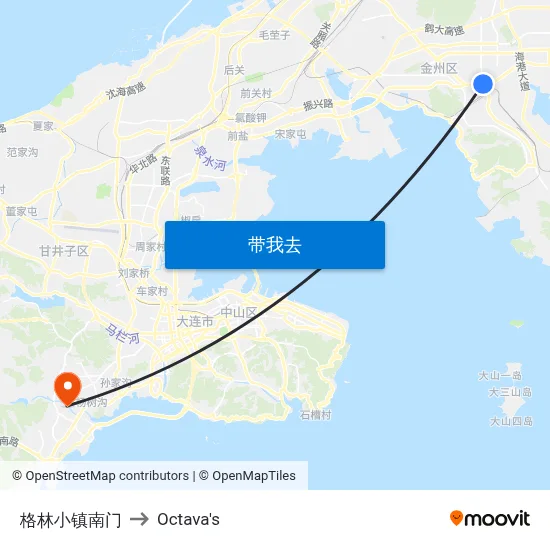 格林小镇南门 to Octava's map
