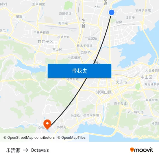 乐活源 to Octava's map