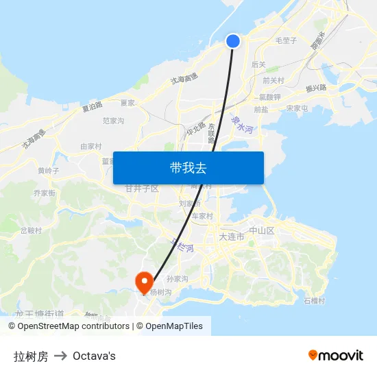 拉树房 to Octava's map