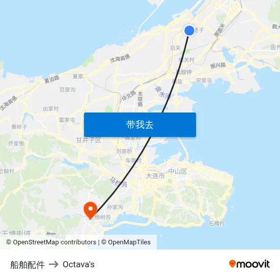 船舶配件 to Octava's map