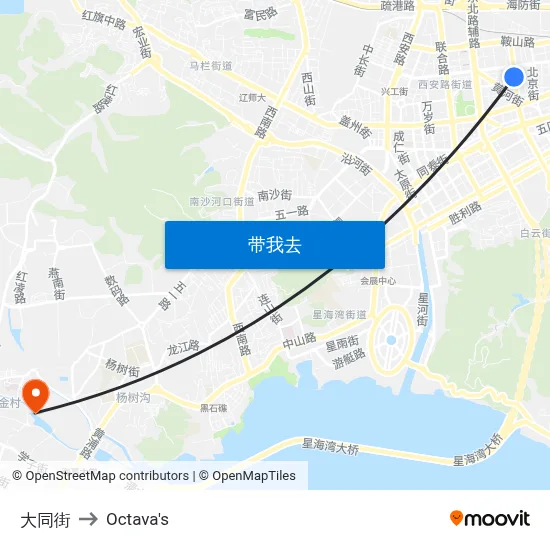 大同街 to Octava's map