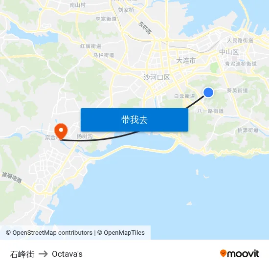 石峰街 to Octava's map