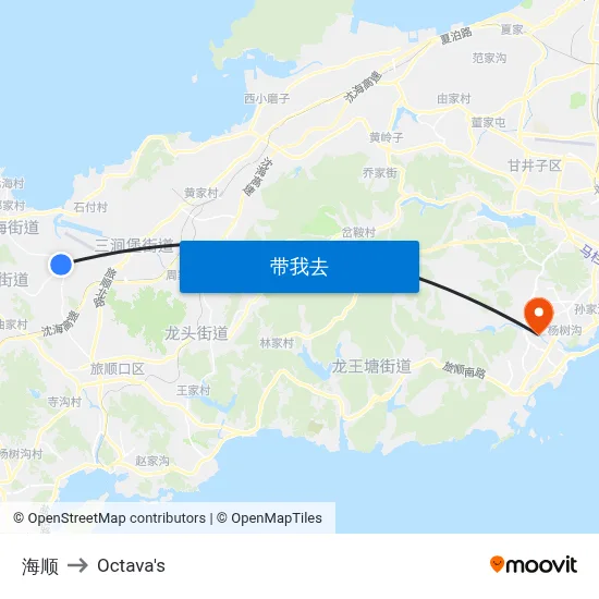 海顺 to Octava's map