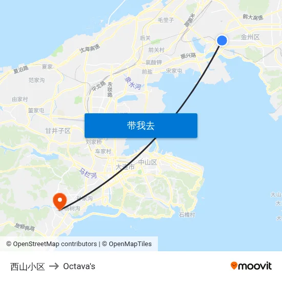 西山小区 to Octava's map
