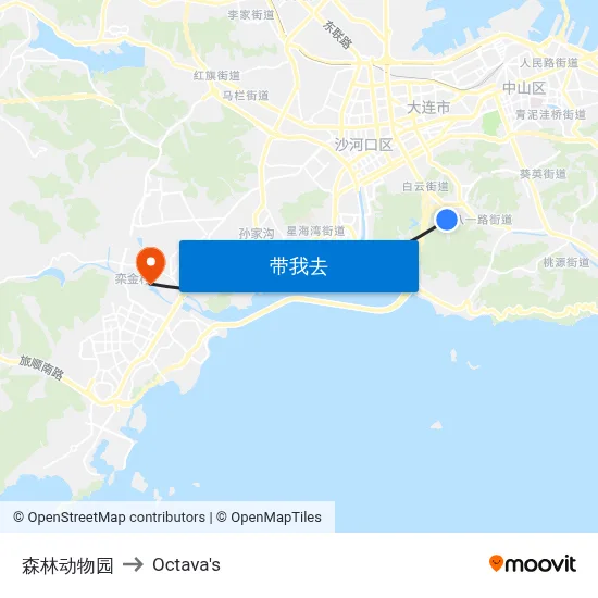 森林动物园 to Octava's map