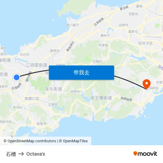 石槽 to Octava's map