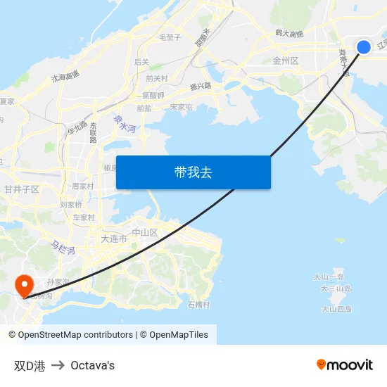 双D港 to Octava's map