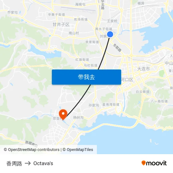 香周路 to Octava's map