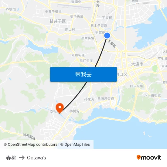 春柳 to Octava's map