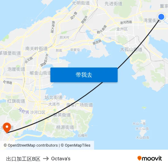 出口加工区B区 to Octava's map