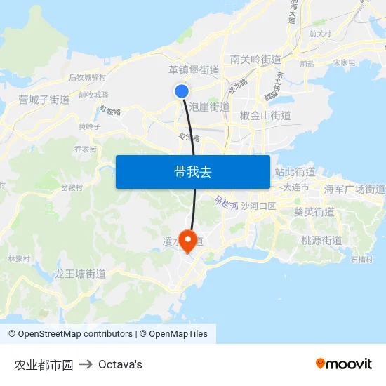 农业都市园 to Octava's map