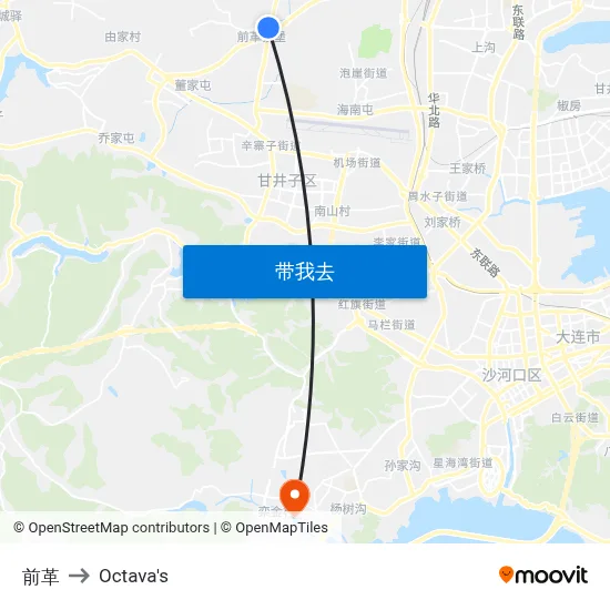 前革 to Octava's map