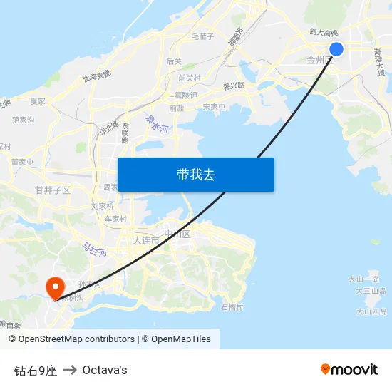 钻石9座 to Octava's map