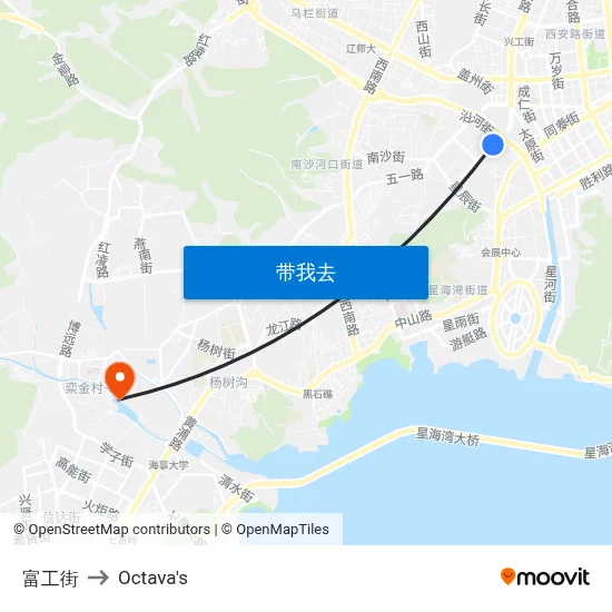 富工街 to Octava's map