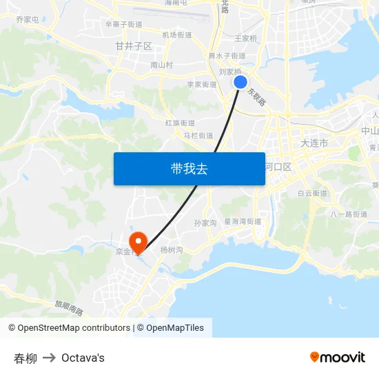 春柳 to Octava's map