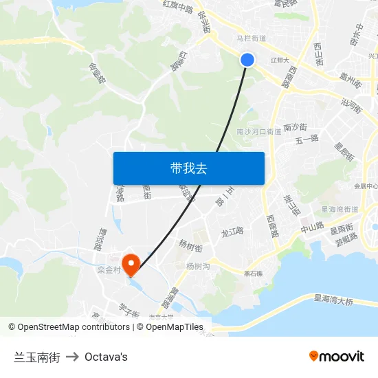 兰玉南街 to Octava's map