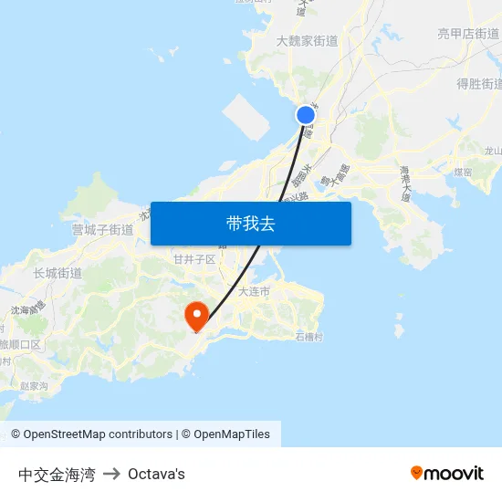 中交金海湾 to Octava's map