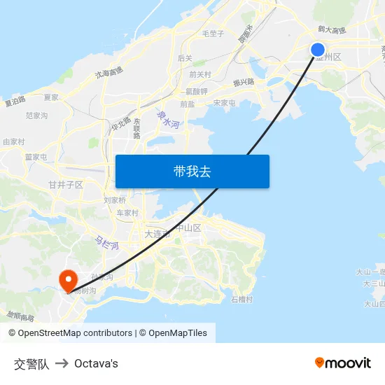 交警队 to Octava's map