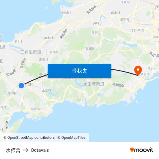 水师营 to Octava's map