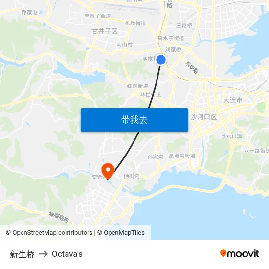 新生桥 to Octava's map