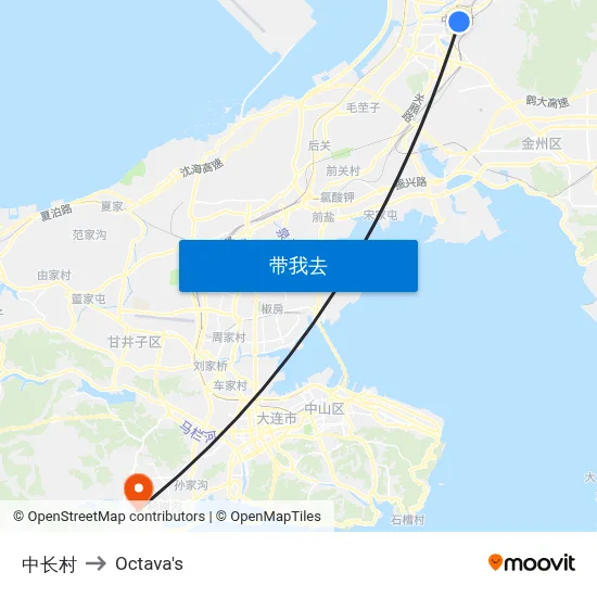 中长村 to Octava's map