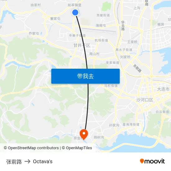 张前路 to Octava's map