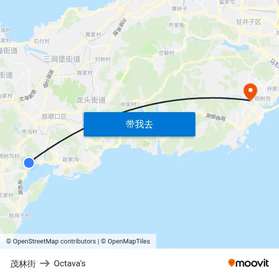 茂林街 to Octava's map