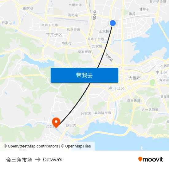 金三角市场 to Octava's map