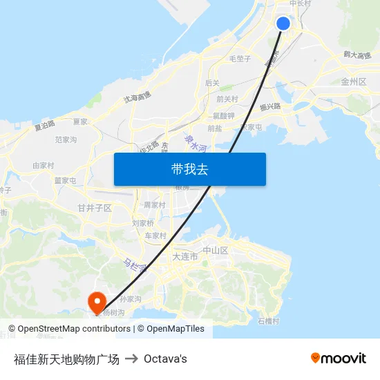福佳新天地购物广场 to Octava's map