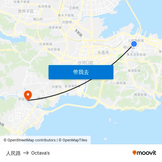 人民路 to Octava's map