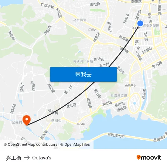 兴工街 to Octava's map