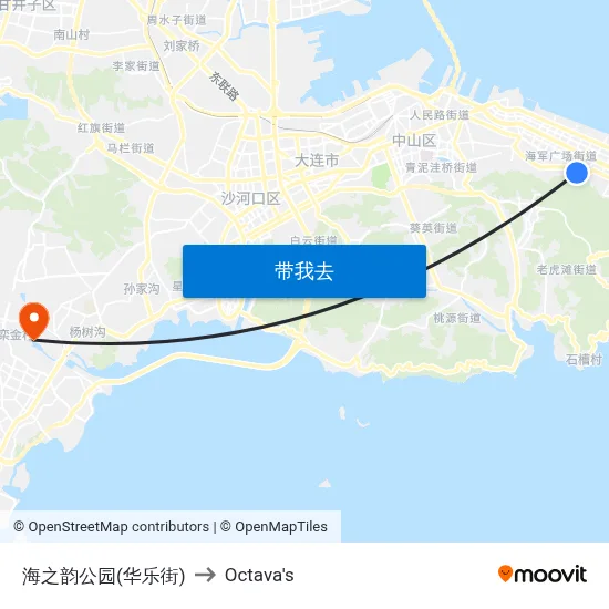 海之韵公园(华乐街) to Octava's map