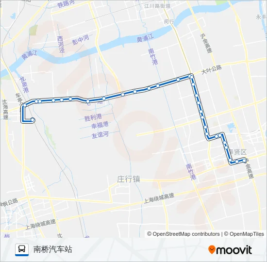 882路 Bus Line Map