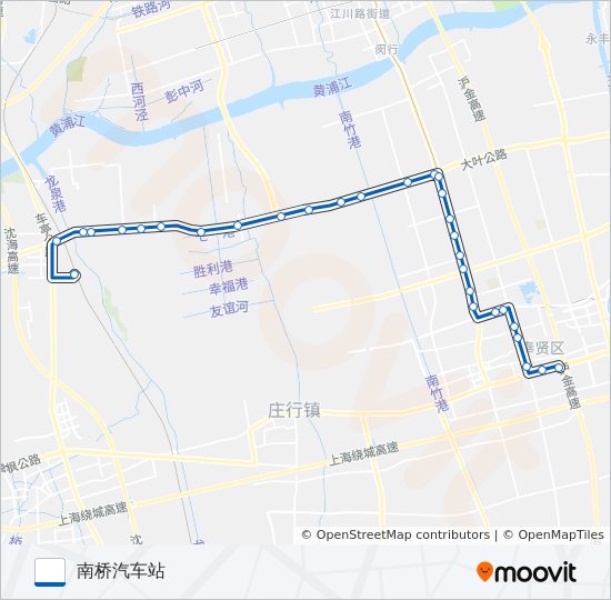 882路 bus Line Map